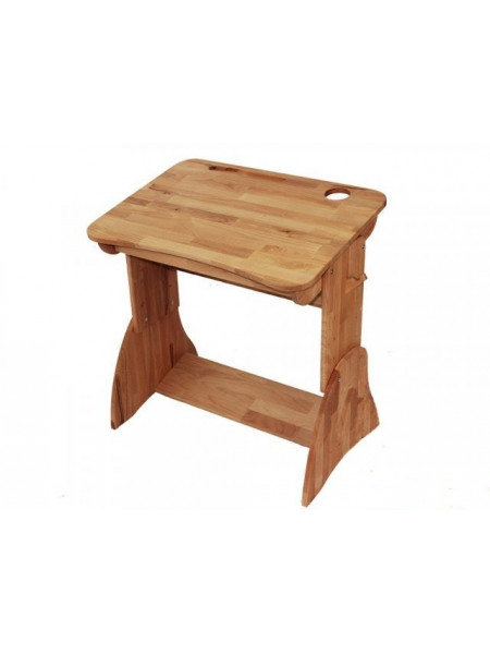 Парта трансформер з ящиком бук 70 см